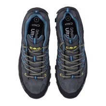 CMP Buty trekkingowe Rigel Low Trekking WP (Trekking, Wodoodporne) antracytowo-niebieskie Męskie